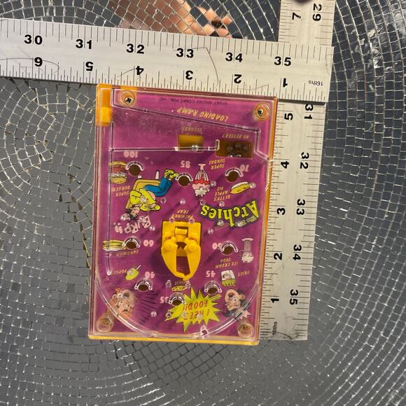 Vintage 1987 The New Archies Pinball/Pachinko Handheld Game Jughead/Archie - Picture 3 of 11